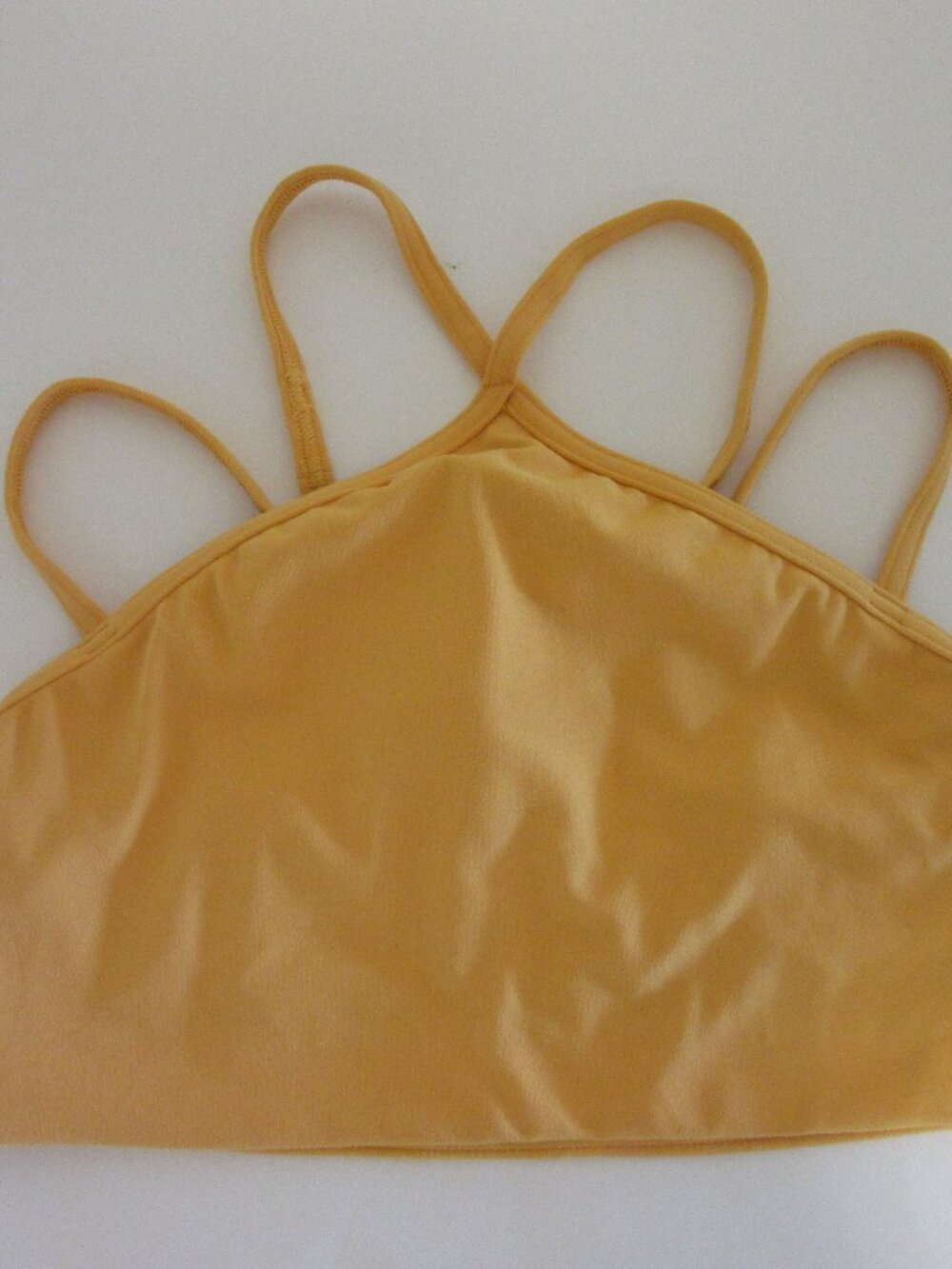 Lululemon Orange Activewear 6 Bra